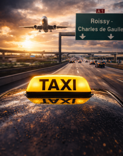 Taxi Beauvais aéroports : transfert vers Roissy Charles de Gaulle