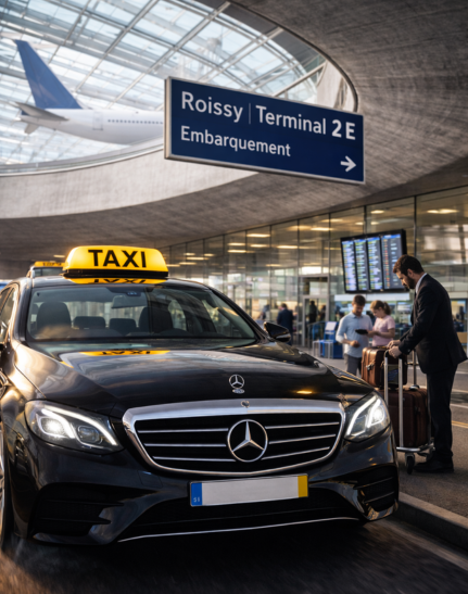 Taxi Beauvais Roissy : service de transport direct vers l'embarquement CDG