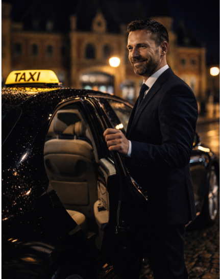 Taxi Beauvais nuit : chauffeur professionnel à votre service en ville